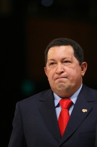 Venezuelan President Hugo Chavez
