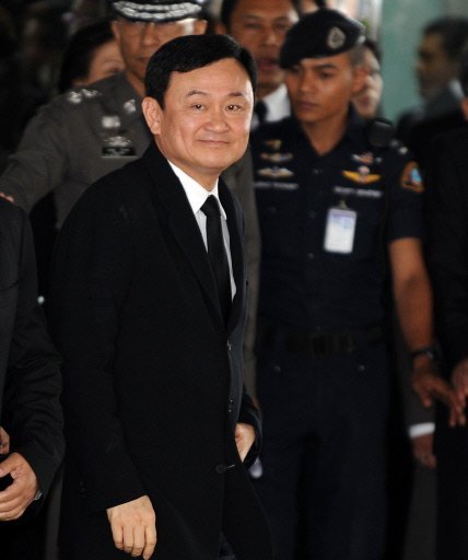 former thai premier Thaksin Shinawatra