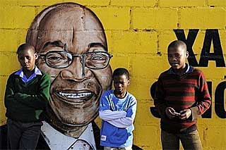 south africa election anc jacob zuma sweep polls 220409 01