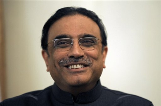 Pakistan President Asif Ali Zardari