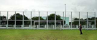 utusan malaysia gol post and fence in penang 240409 02