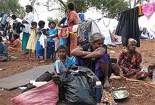 sri lanka civilian caught in deadly conflict zones 290409 01