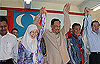 anwar ibrahim dr mansor othman pkr candidate for penanti state seat by election 280409