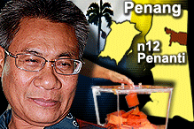 mansor othman and penanti by election 300409