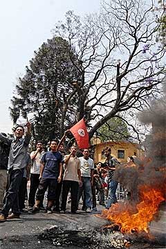 maoist nepal political turmoil 050509 05