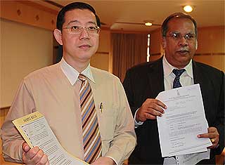 penang land issue lim guan eng p ramasamy pc 050509 01