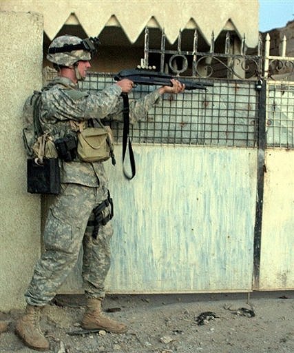 US soldier in Iraq