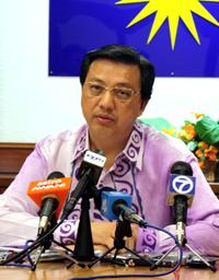 health minister liew tiong lai pc 020509