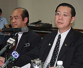 lim guan eng pc on perak state assembly chaos 080509