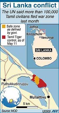 sri lanka violent conflict 130509 03