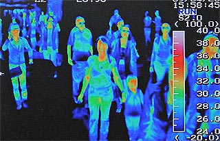 swine flu pandemic thermal scanner image 150509
