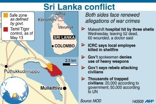 sri lanka war against LTTE tamil tigers