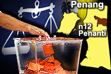 barisan nasional and penanti state seat by election 180509