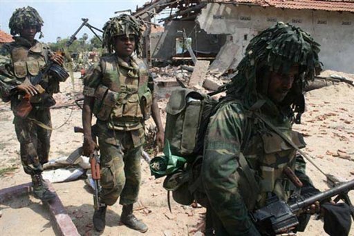 sri lanka war against LTTE tamil tigers