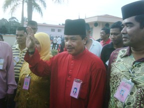 mohd shaberi othman indie candidate penanti nomination 23052009