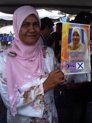 penanti by election nomination230509 aminah abdullah.jpg
