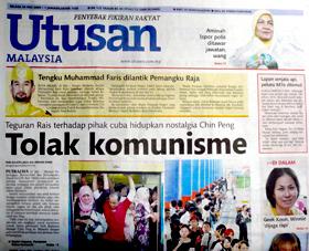 utusan frontpage 260509