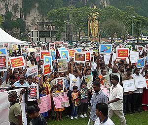 sri lanka conflict protest in batu caves 240509 07