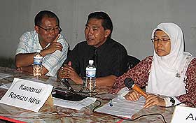 mafrel independent candidates ceramah debate penanti by election 290509 01