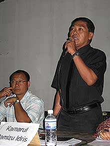 mafrel independent candidates ceramah debate penanti by election 290509 02