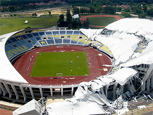 stadium sultan mizan terengganu gong badak 030609