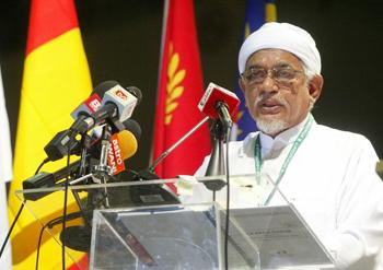 pas muktamar hadi giving speech