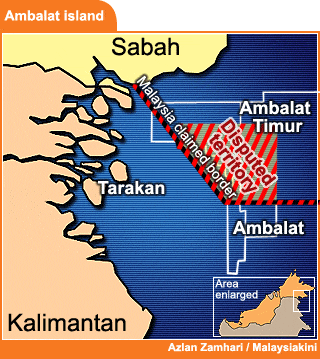 ambalat island dispute 100609