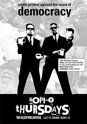 iblack coffee malaysia drink black coffee thursday poster 100609