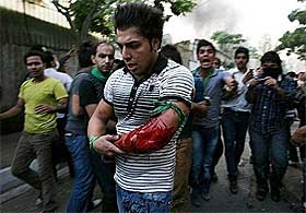 iranian protest against iran presidential election results 160609 06