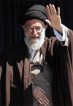 iran election protest khamenei for leadership 190609 05