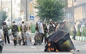 tehran protest iran election crisis 220609 02