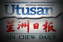 utusan malaysia sin chew daily