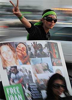 iran protest election results obama reaction 260409 03