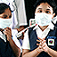 h1n1 flu malaysia school children students wearing mask 260609