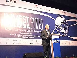 invest malaysia conference 300609 najib 2