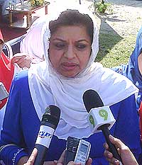 bn umno candidate and leaders manek urai by election nomination day 060709 21