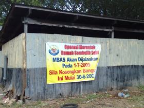 kedah pig abattoir demolished 010709 notice