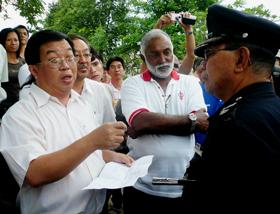 cheras mahkota protest 050709 01