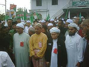 pas candidate and pakatan leaders manek urai by election 060709 12
