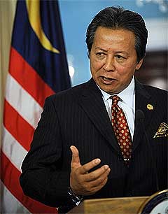 foreign minister anifah aman