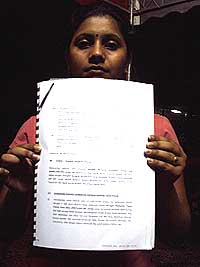 kampung buah pala villagers buy land compensation letter 060709 02