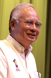 najib 100 day bash 110709 najib 02