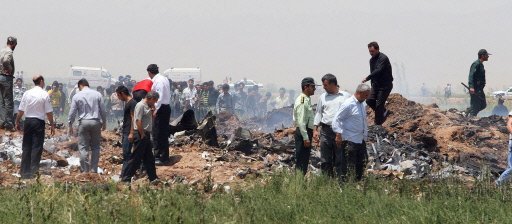 iranian plane crash