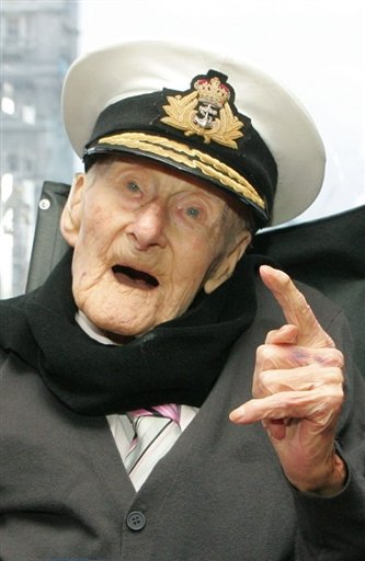 Henry Allingham, the world's oldest man