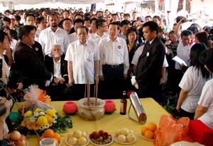 teo beng hock funeral 200709 dap leaders