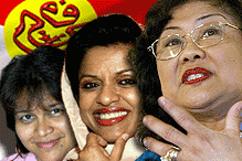 umno general assembly rafidah shahrizat and azalina