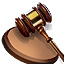 the gavel of justice