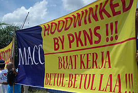 section 11 kota damansara protest 080809 posters