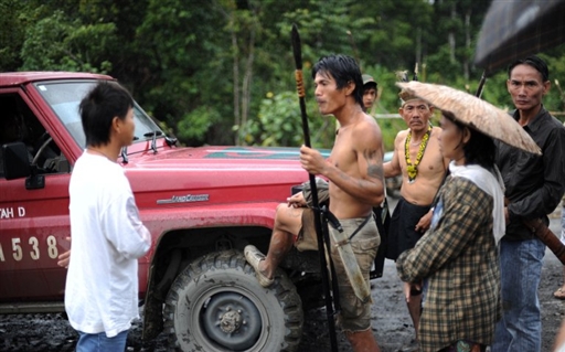 penan blockade in sarawak logging
