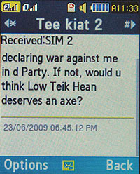 chua soi lek interview 120909 sms